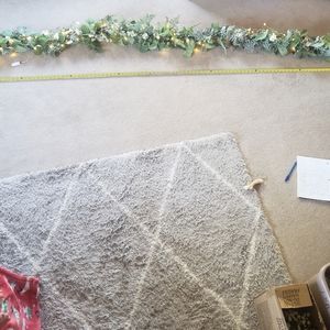 One 10 ft floral greenery